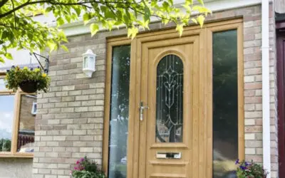 Which colour front door offers the warmest welcome?