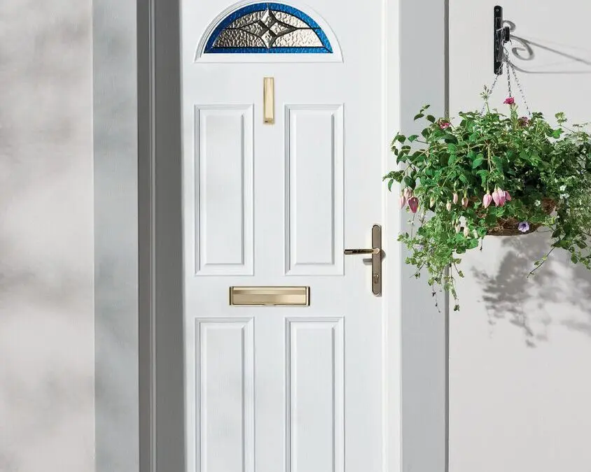 white composite door installed by isis windows in oxford